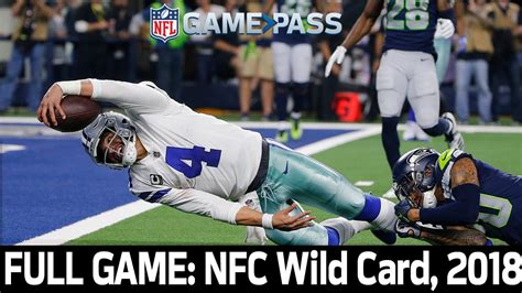 cowboys vs seahawks wild card